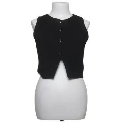 Vest (Sort) fra Zara Polyester, Viscose