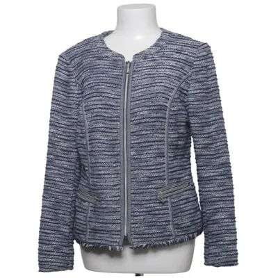 Jacka (Blå, Vit) från Canda Premium Bomull, Polyester, Viskos