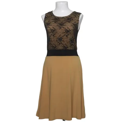 Robe (Beige, Noir) de Tiramisu Polyester
