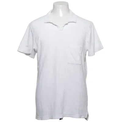 Pikétröja (Vit) från Universal Works Bomull, Polyester