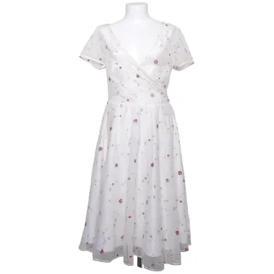 Dress (White, Multicolored) from Collectif Elastane, Polyester