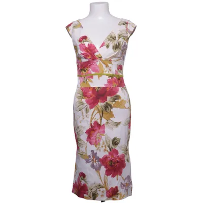 Dress (White, Multicolored) from Karen Millen Acetate, Elastane, Polyamide