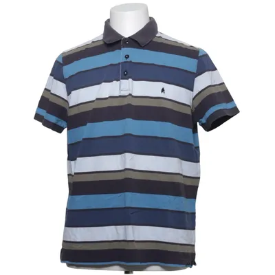 Pikétröja (Blå, Vit, Grå) från Ragman Bomull