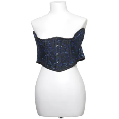 Korset (Zwart, Blauw) van Dracula Clothing