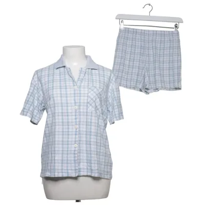 Pyjama (Blauw, Wit) van Arizona Katoen