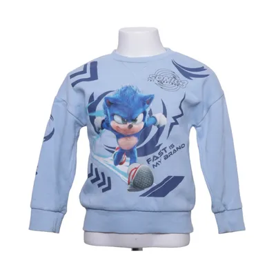 Sweatshirt (Blau) von Sonic Baumwolle, Polyester