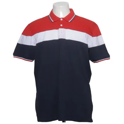 Poloshirt (Blauw, Rood, Wit) van Livergy Katoen