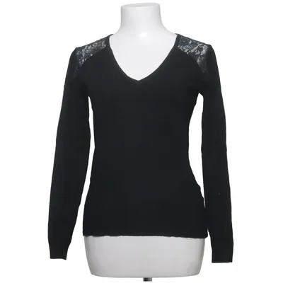 Sweater (Black) from William de Faye Cashmere, Elastane, Viscose