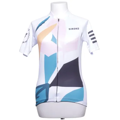 Cykeltrøje (Hvid, Flerfarvet) fra Siroko Polyester