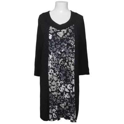 Dress (Black, Gray, White) from Kanok Elastane, Viscose