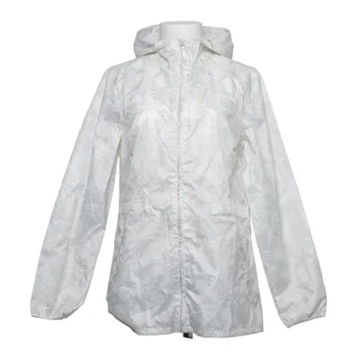 Regnjacka (Vit, Grå) från Decathlon Polyester, Polyuretan