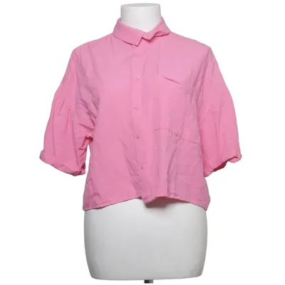 Kortærmet skjorte (Pink) fra Primark Cares Bomuld, Linned, Viscose
