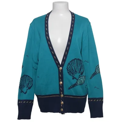 Cardigan (Blauw, Groen) van Your Sixth Sense Acryl, Katoen