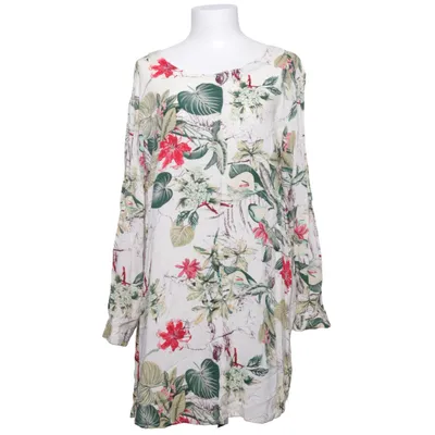 Dress (White, Multicolored) from L.B.C.