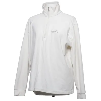 Fleece sweater (White) from Löffler
