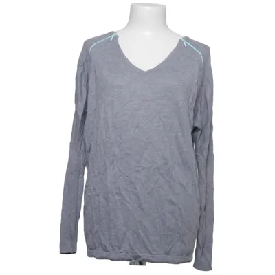 Pullover (Gray) from Séraphine Merino wool, Nylon, Viscose
