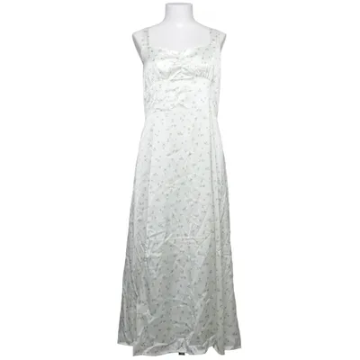 Maxi jurk (Wit, Groen) van Rihoas Polyester