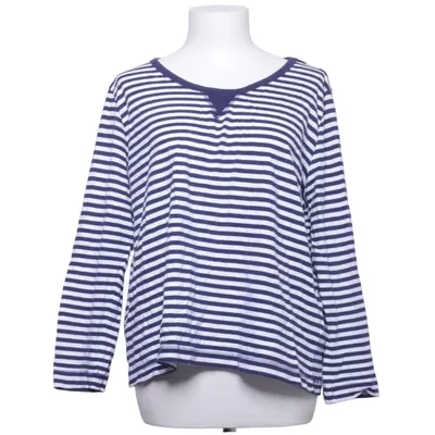 T-shirt à manches longues (Bleu, Blanc) de Queentex Coton biologique
