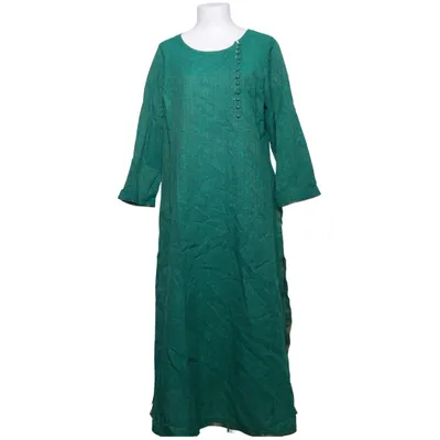 Robe (Vert) de Fabindia Coton, Fibre métallique, Polyester