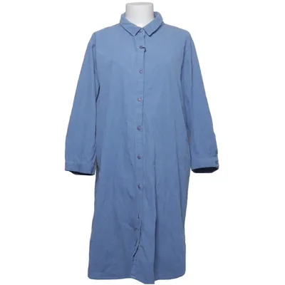 Shirt dress (Blue) from Kauf Dich Glücklich Organic cotton