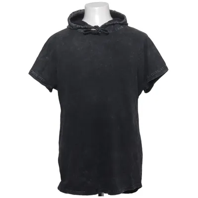 Korte mouwen capuchon sweater (Grijs) van Black Premium by EMP Katoen