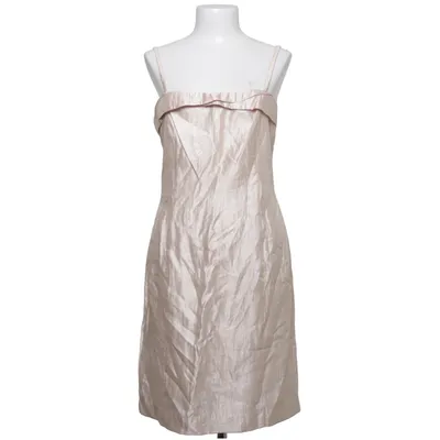 Jurk (Beige) van Comma Polyamide, Viscose