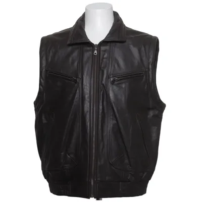 Lederweste (Braun) von Erin Leather Leder, Polyester