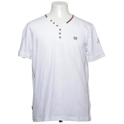 T-shirt manches longues (Blanc, Marron) de Wam Denim Coton, Polyester