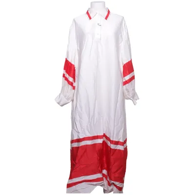 Dress (White, Red) from GANT Viscose
