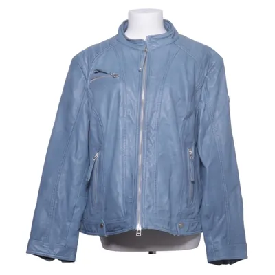Leren jack (Blauw) van Cabrini Leer