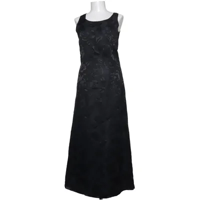 Maxi dress (Black) from Cappuccini by Desam Polyester, Viscose
