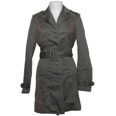 Trenchcoat (Grün) von Tiffi Baumwolle, Polyester, Viskose