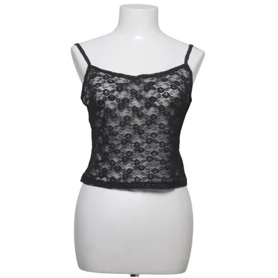 Top (Sort) fra Brandy Melville Elastan, Polyamid