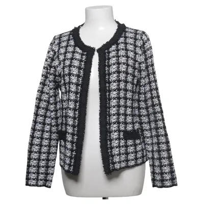 Cardigan (Noir, Blanc) de Creation L Acrylique, Coton, Polyester