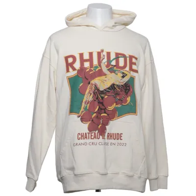 Sweat à capuche (Chateau De Rhude) de Rhude Coton, Cuir, Nylon