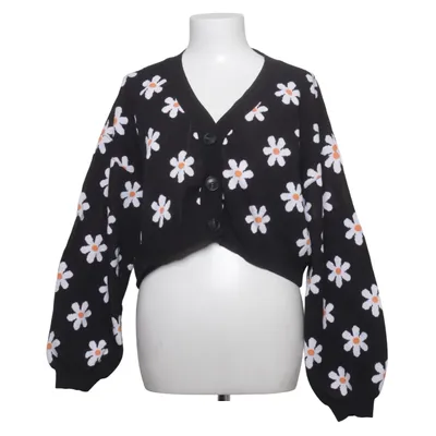 Cardigan (Sort, Hvid, Orange) fra Edited Polyamid, Viscose