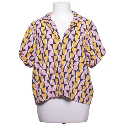 Short sleeve shirt (Blue, Yellow, Pink) from Banana Republic Linen, Viscose