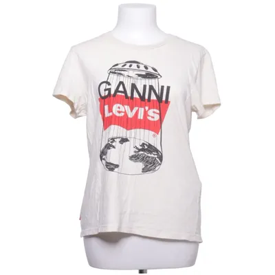 T-shirt (Beige, Multicolored) from Levi's x Ganni Cotton, Hemp