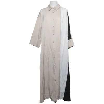 Skjortekjole (Beige, Hvid, Sort) fra MOTF Elastan, Polyester