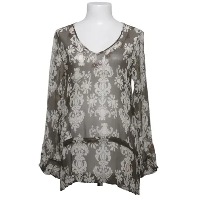 Blouse (Vert, Blanc) de Green House Soie