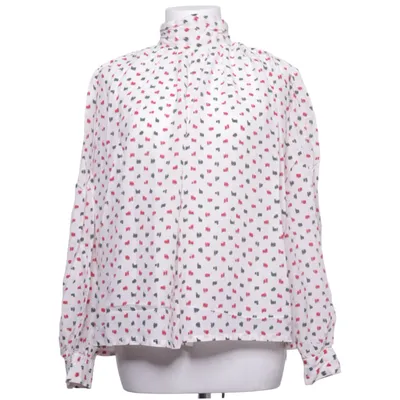 Blouse (Blanc, Rouge, Vert) de Jennifer Soie