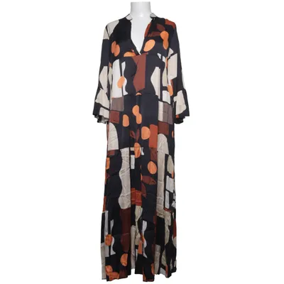 Robe longue (Noir, Beige, Marron, Multicolore) de Liebesglück Viscose
