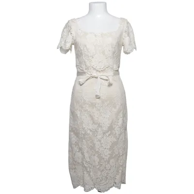 Robe de cocktail (Beige) de Barbara Schwarzer Coton, Élasthane, Polyamide, Viscose