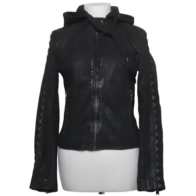 Leather jacket (Black) from Mauritius