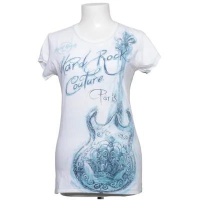 T-shirt (Vit, Blå) från Hard Rock Cafe Bomull