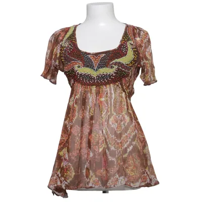 Haut (Marron, Multicolore) de Antik Batik Soie
