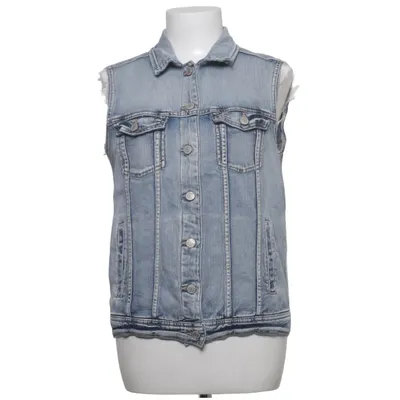 Gilet en jean (Bleu) de Denim by Lindex Coton, Élasthane
