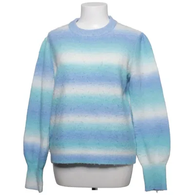 Pull-over (Bleu, Blanc, Turquoise) de Gina Acrylique, Élasthane, Polyester, Laine