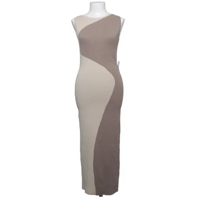 Maxi dress (Beige, Brown) from Bubbleroom Polyester, Viscose