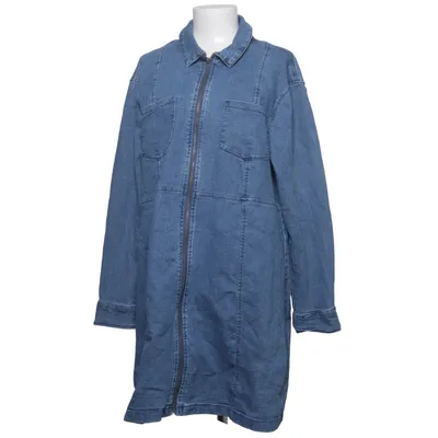 Jeanskjole (Nmlisa Denim Zip Dress Su00mb) fra Noisy May Bomuld, Elastan, Polyester